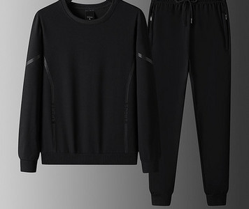 Sportisks vīriešu divdaļīgs ar apdruku un mežģīnēm