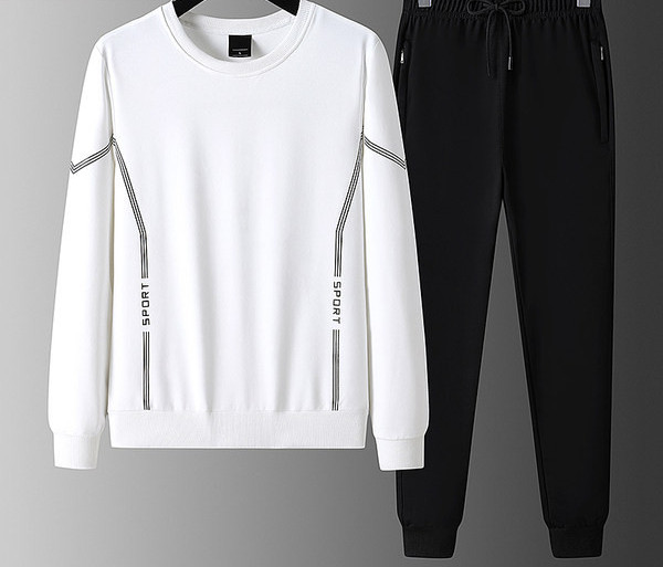 Sportisks vīriešu divdaļīgs ar apdruku un mežģīnēm