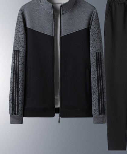 Vīriešu treniņtērpa divdaļīga apakšdaļa ar augšdaļu