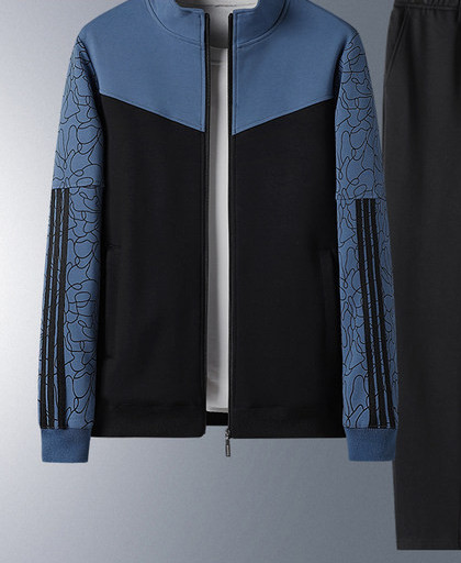 Vīriešu treniņtērpa divdaļīga apakšdaļa ar augšdaļu