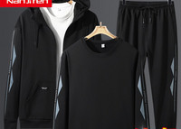 Ανδρικό μακρυμάνικο σετ σε τρία μέρι