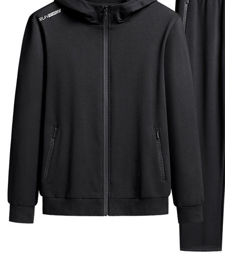 Tīrs vīriešu džemperis ar kapuci