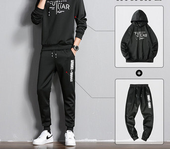 Νέο μοντέλο ανδρικό σετ με επιγραφή