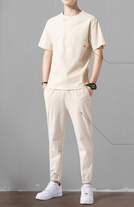 Alkalmi férfi póló és alsó garnitúra