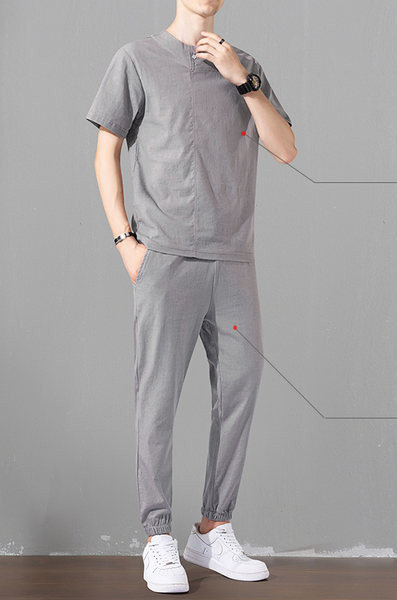 Alkalmi férfi póló és alsó garnitúra