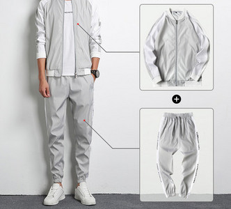 Ikdienas vīriešu divdaļīgs tērps