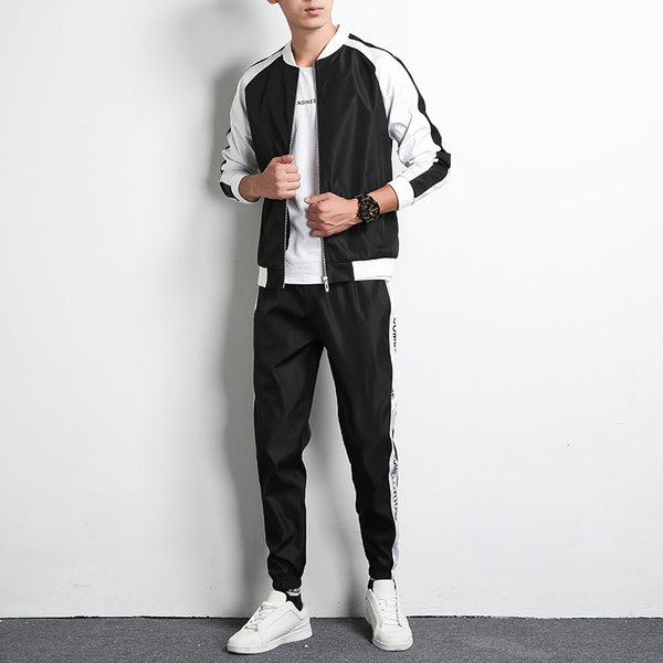 Ikdienas vīriešu divdaļīgs tērps