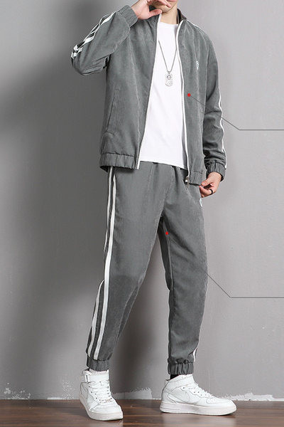 Sportisks vīriešu divdaļīgs komplekts ar caurulēm