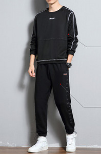 Ikdienas vīriešu blūzes un apakšas komplekts