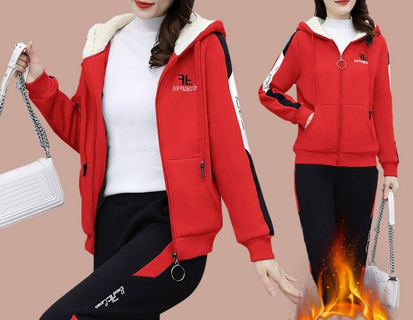 Νέο μοντέλο γυναικείο σετ με κουκούλα