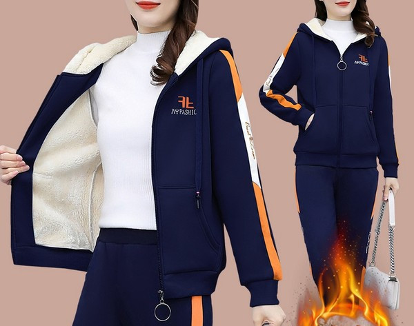 Νέο μοντέλο γυναικείο σετ με κουκούλα