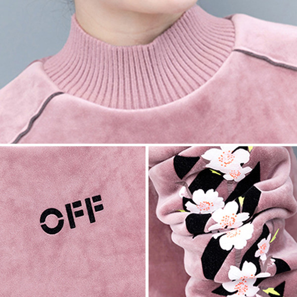 Kétrészes, nyomott női tréningruha