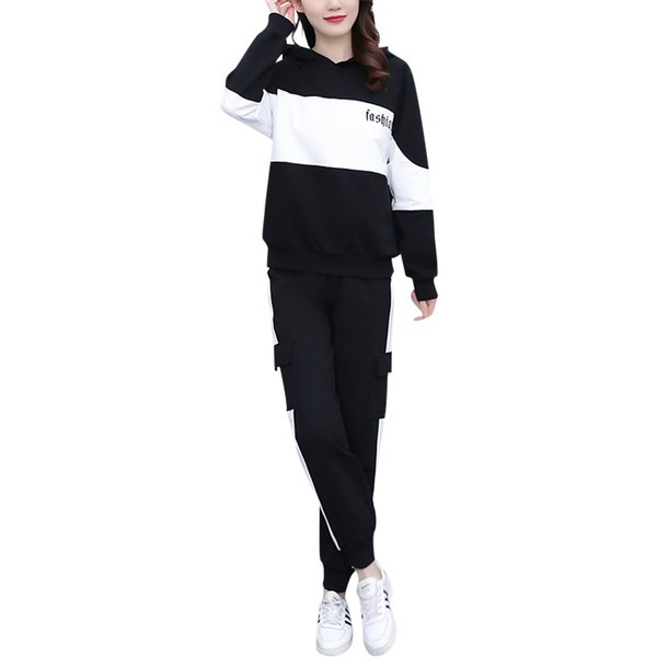 Új modell női kétrészes szett kapucnival és fűzővel