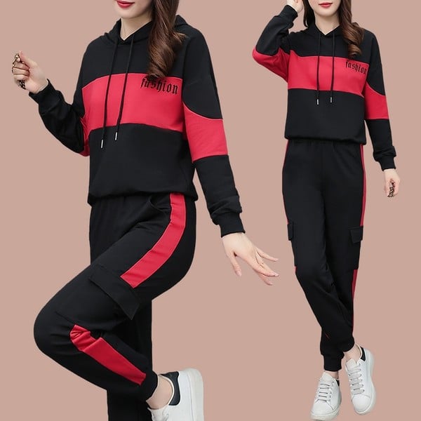 Új modell női kétrészes szett kapucnival és fűzővel