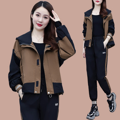 Rudens sieviešu divdaļīgs komplekts