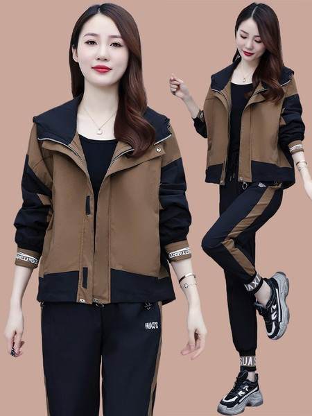 Rudens sieviešu divdaļīgs komplekts