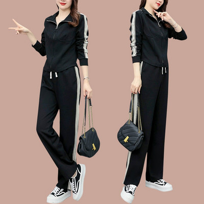 Sieviešu tērps ar kabatu divās krāsās