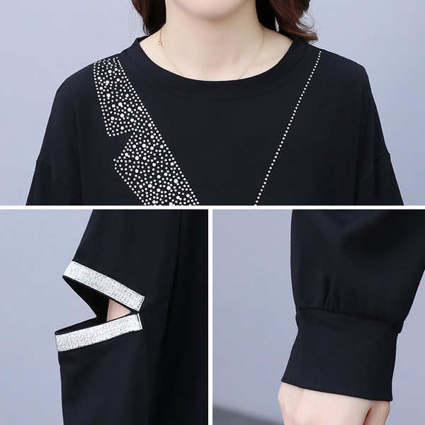 Γυναικεία Casual Stoned Μπλούζα και Σετ πάτου