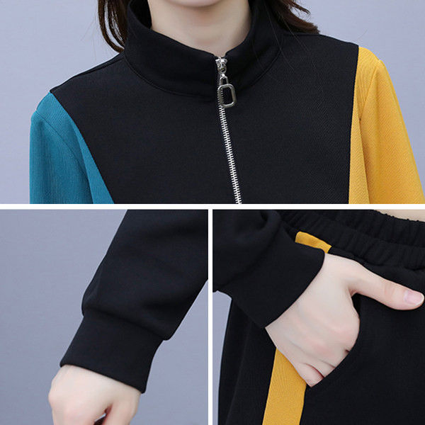 Sportski ženski komplet iz dva dijela - bluza i donji dio