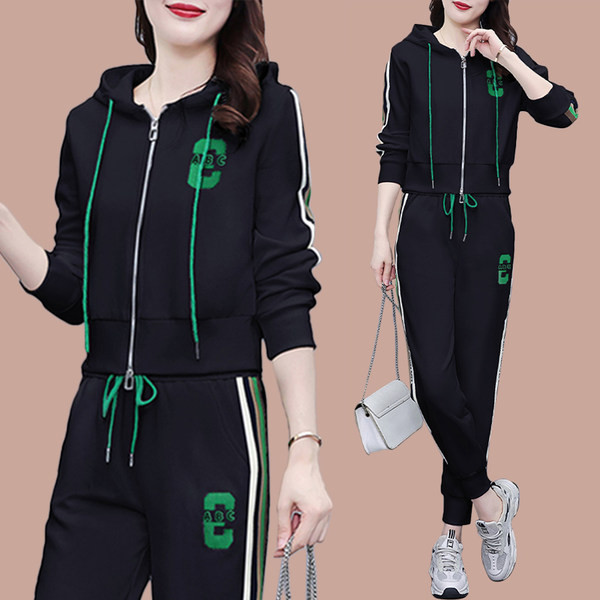 Ikdienas sieviešu divdaļīgs komplekts