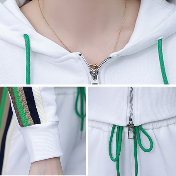 Ikdienas sieviešu divdaļīgs komplekts