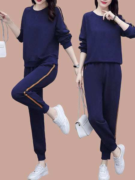 Kétrészes női alkalmi szett csövekkel