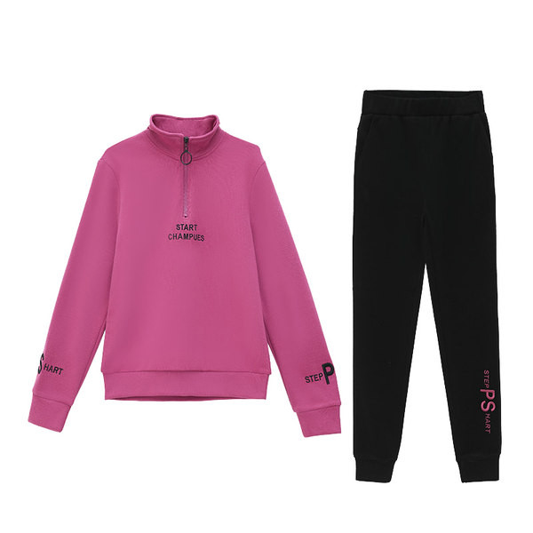 Sieviešu ziemas divdaļīgs komplekts ar kabatu