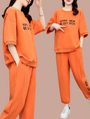 Φαρδιά αθλητικά σετ με  μανίκια 3/4  για γυναίκες