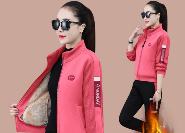 Γυναικείο χειμερινό σετ με ζεστή φόδρα