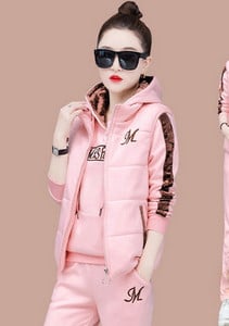 Női alkalmi háromrészes ruha - alsó, felső és mellény