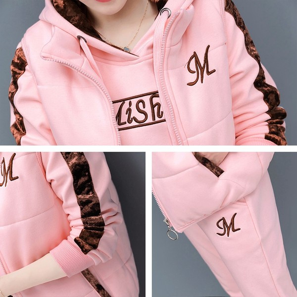 Női alkalmi háromrészes ruha - alsó, felső és mellény