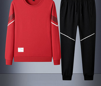 Vīriešu divdaļīgs logotipa sporta komplekts