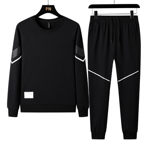 Vīriešu divdaļīgs logotipa sporta komplekts