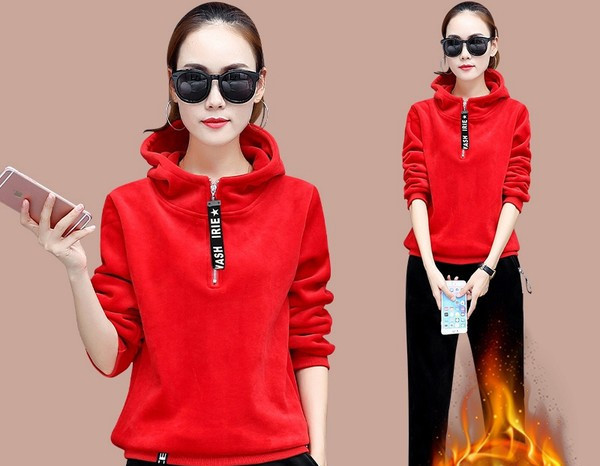 Casual γυναικείο σετ δύο τεμαχίων - κατάλληλο για τον χειμώνα