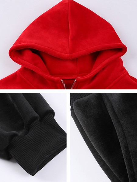 Sieviešu samta divdaļīgs komplekts