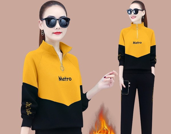 Sport modell női kétrészes szett béléssel