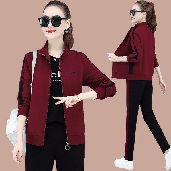 Įvairių spalvų moterų komandinis užsegimas užtrauktuku