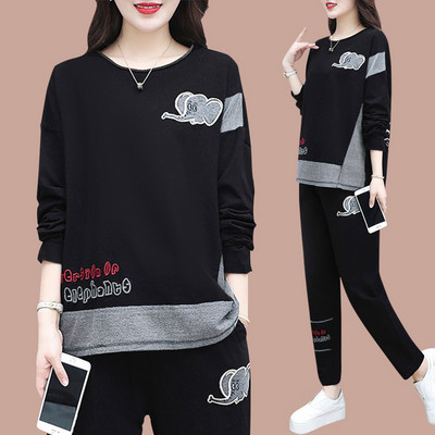 Tavaszi őszi női blúz és alsó szett