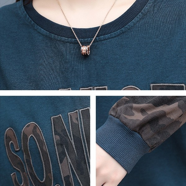 Tavaszi őszi női blúz és alsó szett