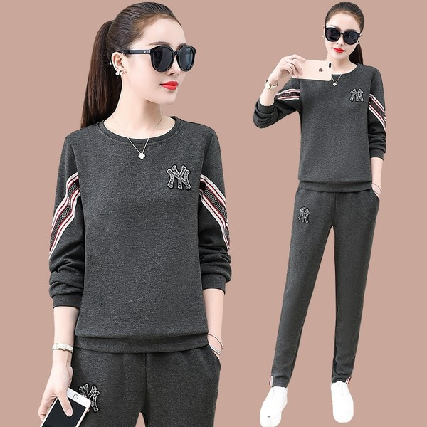 Set trening dama din doua piese de iarna cu buzunar