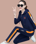 Sieviešu sporta divdaļīgs džemperis ar biksēm