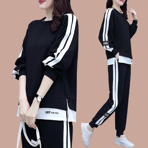 Ikdienas sieviešu divdaļīgs komplekts