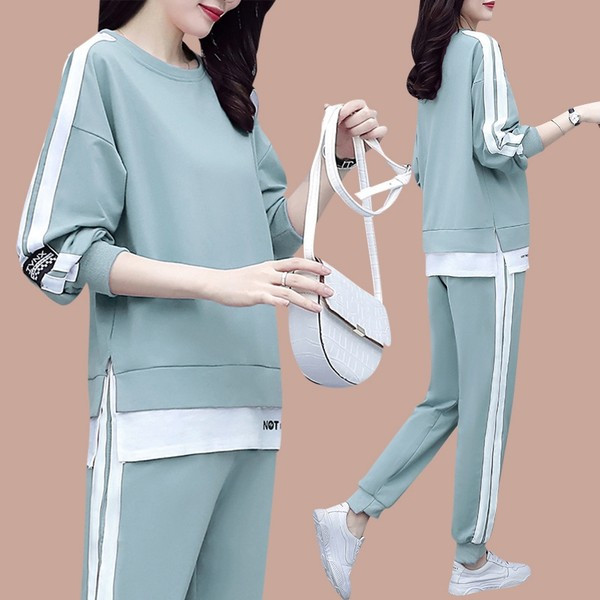 Ikdienas sieviešu divdaļīgs komplekts