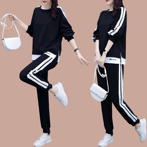 Ikdienas sieviešu divdaļīgs komplekts