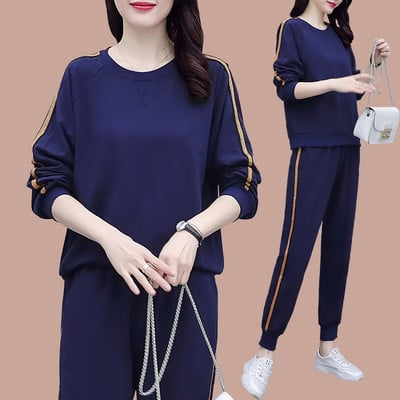 Sportisks sieviešu divdaļīgs komplekts ar kabatu