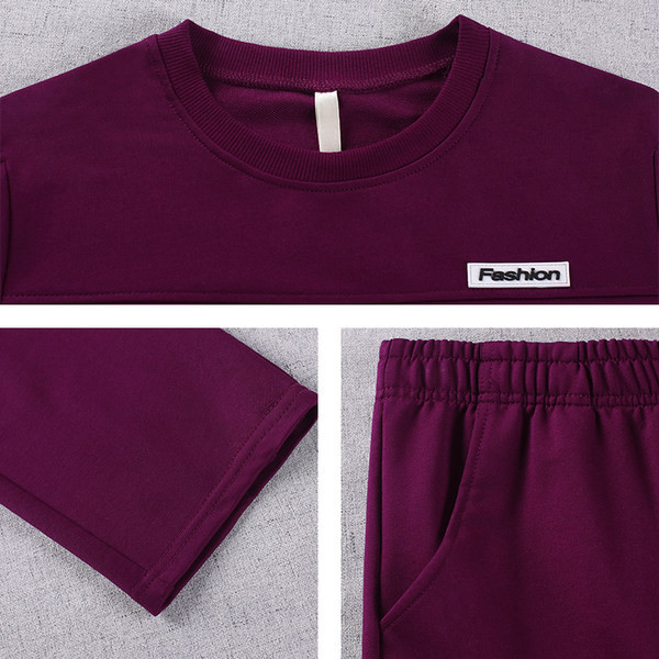 Ležerni ženski set sa natpisom - dva komada