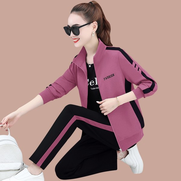 Casual γυναικείο σετ που αποτελείται από τρία μέρη