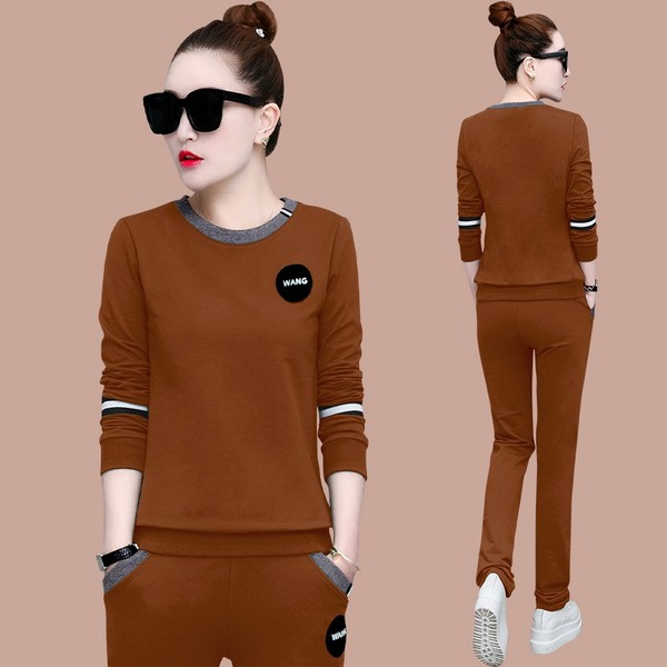 Νέο μοντέλο γυναικείο αθλητικό σετ μπλούζας και παντελόνι