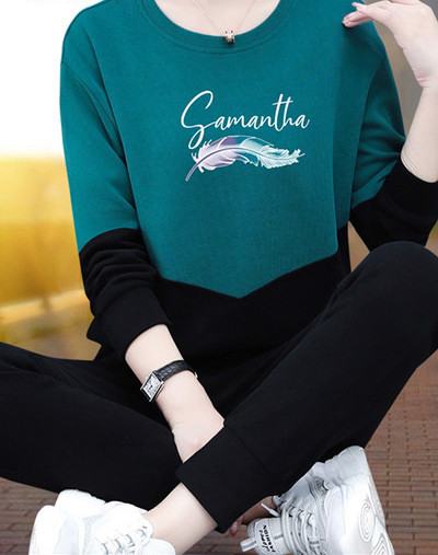 Sieviešu ikdienas divdaļīgs sporta tērps