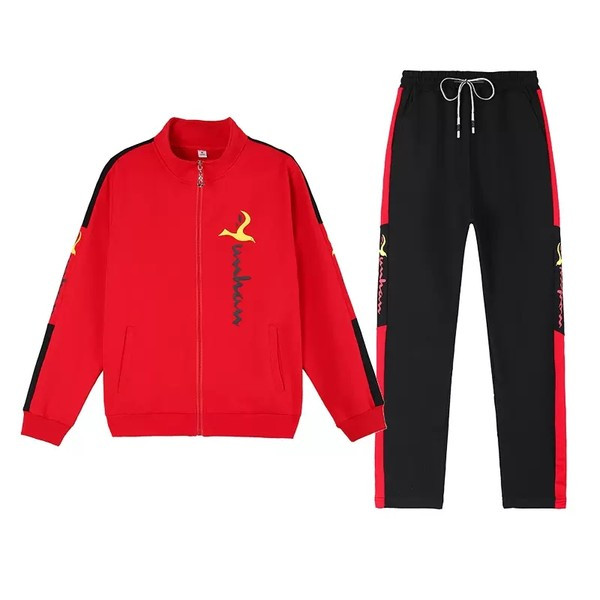 Divdaļīgs sieviešu treniņtērps ar apdruku